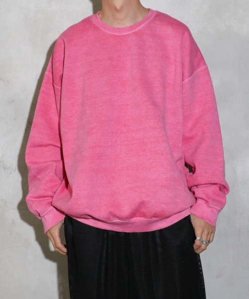 TOWNCRAFT / タウンクラフト PIGMENT CREW SWEAT ヴィンテージ加工 クルーネック スウェット(スウェット)|TOWNCRAFT(タウンクラフト) TOWNCRAFT / タウンクラフト PIGMENT CREW SWEAT ヴィンテージ加工 クルーネック スウェット(スウェット)|TOWNCRAFT(タウンクラフト)