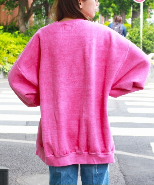 TOWNCRAFT / タウンクラフト PIGMENT CREW SWEAT ヴィンテージ加工 クルーネック スウェット(スウェット)|TOWNCRAFT(タウンクラフト) TOWNCRAFT / タウンクラフト PIGMENT CREW SWEAT ヴィンテージ加工 クルーネック スウェット(スウェット)|TOWNCRAFT(タウンクラフト)