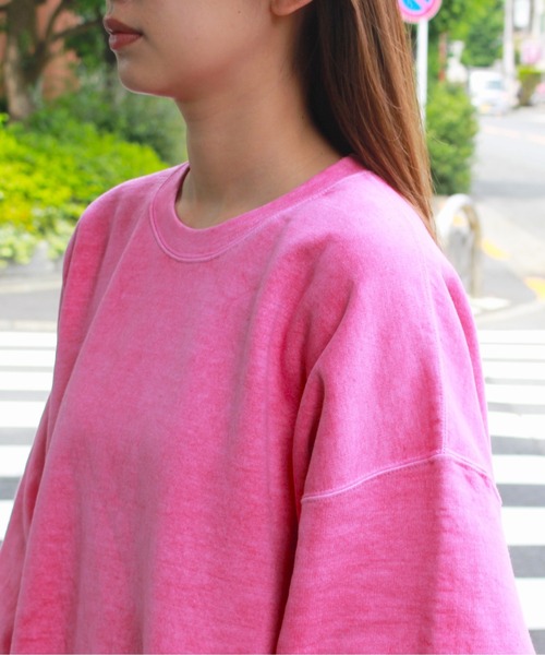 TOWNCRAFT / タウンクラフト PIGMENT CREW SWEAT ヴィンテージ加工 クルーネック スウェット(スウェット)|TOWNCRAFT(タウンクラフト) TOWNCRAFT / タウンクラフト PIGMENT CREW SWEAT ヴィンテージ加工 クルーネック スウェット(スウェット)|TOWNCRAFT(タウンクラフト)