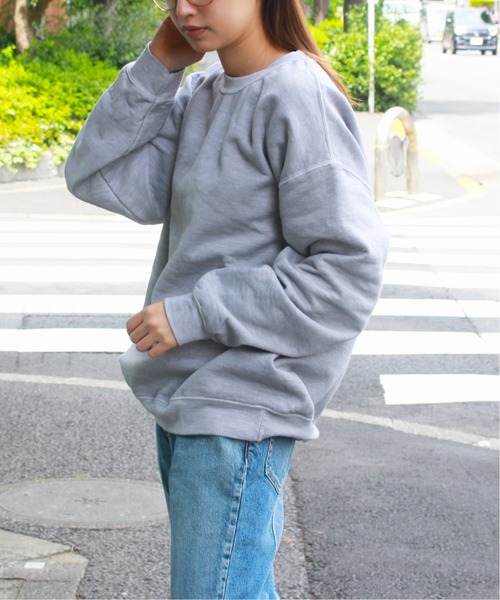 TOWNCRAFT / タウンクラフト PIGMENT CREW SWEAT ヴィンテージ加工 クルーネック スウェット(スウェット)|TOWNCRAFT(タウンクラフト) TOWNCRAFT / タウンクラフト PIGMENT CREW SWEAT ヴィンテージ加工 クルーネック スウェット(スウェット)|TOWNCRAFT(タウンクラフト)