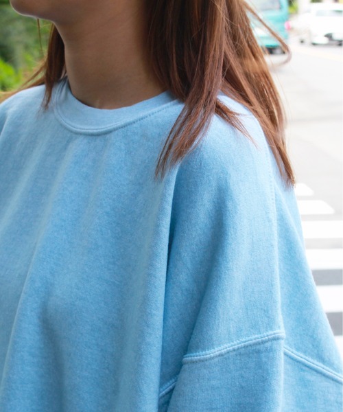 TOWNCRAFT / タウンクラフト PIGMENT CREW SWEAT ヴィンテージ加工 クルーネック スウェット(スウェット)|TOWNCRAFT(タウンクラフト) TOWNCRAFT / タウンクラフト PIGMENT CREW SWEAT ヴィンテージ加工 クルーネック スウェット(スウェット)|TOWNCRAFT(タウンクラフト)
