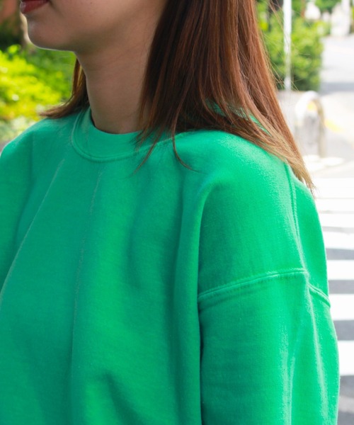 TOWNCRAFT / タウンクラフト PIGMENT CREW SWEAT ヴィンテージ加工 クルーネック スウェット(スウェット)|TOWNCRAFT(タウンクラフト) TOWNCRAFT / タウンクラフト PIGMENT CREW SWEAT ヴィンテージ加工 クルーネック スウェット(スウェット)|TOWNCRAFT(タウンクラフト)