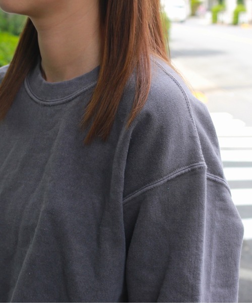 TOWNCRAFT / タウンクラフト PIGMENT CREW SWEAT ヴィンテージ加工 クルーネック スウェット(スウェット)|TOWNCRAFT(タウンクラフト) TOWNCRAFT / タウンクラフト PIGMENT CREW SWEAT ヴィンテージ加工 クルーネック スウェット(スウェット)|TOWNCRAFT(タウンクラフト)