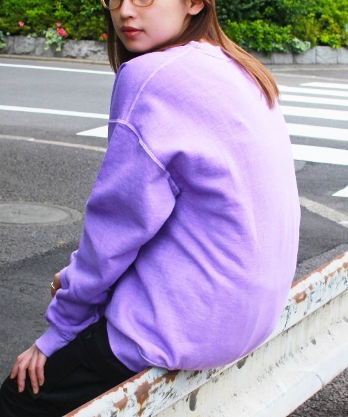 TOWNCRAFT / タウンクラフト PIGMENT CREW SWEAT ヴィンテージ加工 クルーネック スウェット(スウェット)|TOWNCRAFT(タウンクラフト) TOWNCRAFT / タウンクラフト PIGMENT CREW SWEAT ヴィンテージ加工 クルーネック スウェット(スウェット)|TOWNCRAFT(タウンクラフト)
