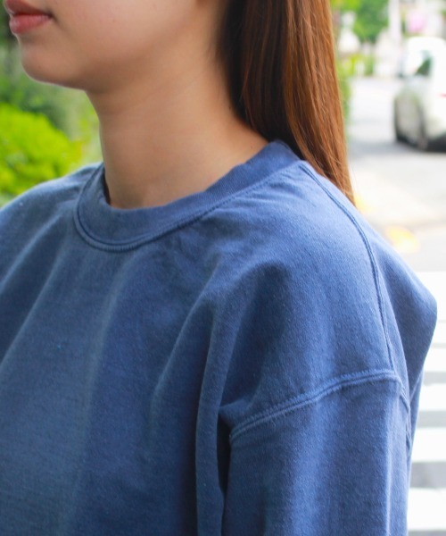 TOWNCRAFT / タウンクラフト PIGMENT CREW SWEAT ヴィンテージ加工 クルーネック スウェット(スウェット)|TOWNCRAFT(タウンクラフト) TOWNCRAFT / タウンクラフト PIGMENT CREW SWEAT ヴィンテージ加工 クルーネック スウェット(スウェット)|TOWNCRAFT(タウンクラフト)