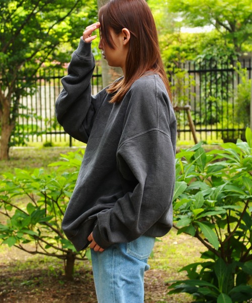 TOWNCRAFT / タウンクラフト PIGMENT CREW SWEAT ヴィンテージ加工 クルーネック スウェット(スウェット)|TOWNCRAFT(タウンクラフト) TOWNCRAFT / タウンクラフト PIGMENT CREW SWEAT ヴィンテージ加工 クルーネック スウェット(スウェット)|TOWNCRAFT(タウンクラフト)