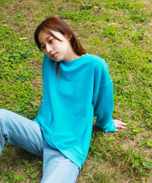 TOWNCRAFT / タウンクラフト PIGMENT CREW SWEAT ヴィンテージ加工 クルーネック スウェット(スウェット)|TOWNCRAFT(タウンクラフト) TOWNCRAFT / タウンクラフト PIGMENT CREW SWEAT ヴィンテージ加工 クルーネック スウェット(スウェット)|TOWNCRAFT(タウンクラフト)
