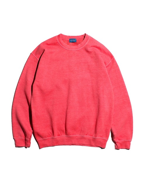 TOWNCRAFT / タウンクラフト PIGMENT CREW SWEAT ヴィンテージ加工 クルーネック スウェット(スウェット)|TOWNCRAFT(タウンクラフト) TOWNCRAFT / タウンクラフト PIGMENT CREW SWEAT ヴィンテージ加工 クルーネック スウェット(スウェット)|TOWNCRAFT(タウンクラフト)