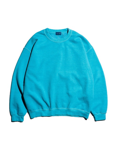 TOWNCRAFT / タウンクラフト PIGMENT CREW SWEAT ヴィンテージ加工 クルーネック スウェット(スウェット)|TOWNCRAFT(タウンクラフト) TOWNCRAFT / タウンクラフト PIGMENT CREW SWEAT ヴィンテージ加工 クルーネック スウェット(スウェット)|TOWNCRAFT(タウンクラフト)
