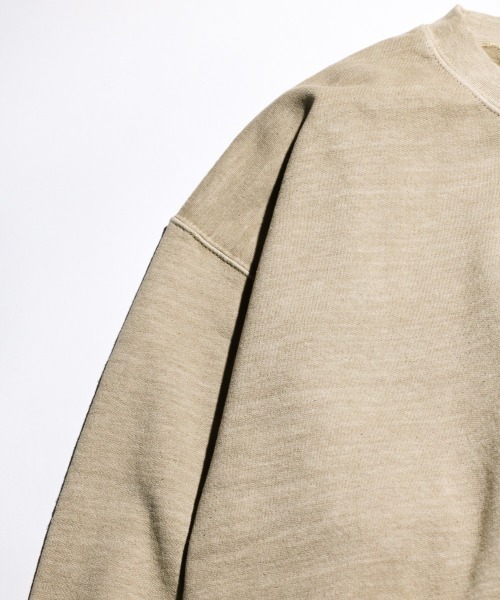 TOWNCRAFT / タウンクラフト PIGMENT CREW SWEAT ヴィンテージ加工 クルーネック スウェット(スウェット)|TOWNCRAFT(タウンクラフト) TOWNCRAFT / タウンクラフト PIGMENT CREW SWEAT ヴィンテージ加工 クルーネック スウェット(スウェット)|TOWNCRAFT(タウンクラフト)