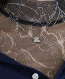 316L ロゴプレートネックレス TINA：JOJUN