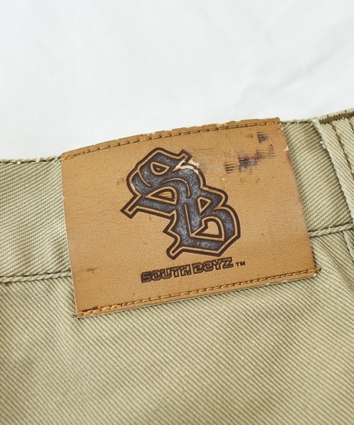 VINTAGE（ヴィンテージ）の「【ヴィンテージ古着】90's SOUTHBOYS / サウスボーイズ ノバチェック柄 ハーフパンツ（チノパンツ・メンズ・ベージュ・34）」の10枚目の写真
