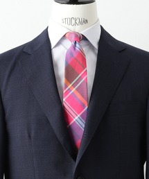 コットン/シルク マドラスチェック タイ