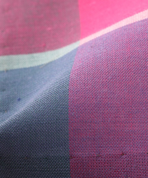 EDIFICE（エディフィス）の「コットン/シルク マドラスチェック タイ（ネクタイ・メンズ・ピンク・FREE）」の4枚目の写真