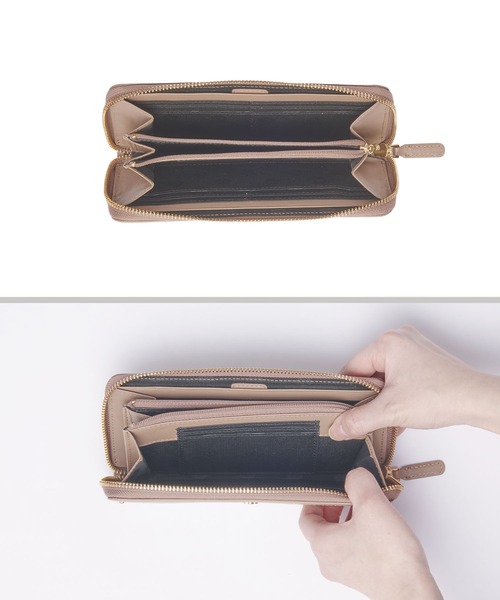 MARY QUANT（マリークワント）の「角シボフレーム パース（財布）」 - WEAR