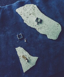 and cloud | Pearl 2way Square Earring / Single(イヤリング)