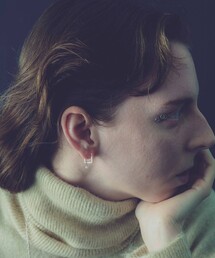 and cloud（アンドクラウド）の「Pearl 2way Square Earring / Single（イヤリング）」