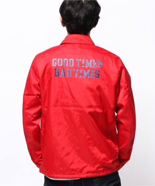 HYSTERIC GLAMOUR（ヒステリックグラマー）の「コーチJK（ブルゾン・メンズ・レッド/グリーン/ブラック・MEDIUM/LARGE/SMALL）」の4枚目の写真