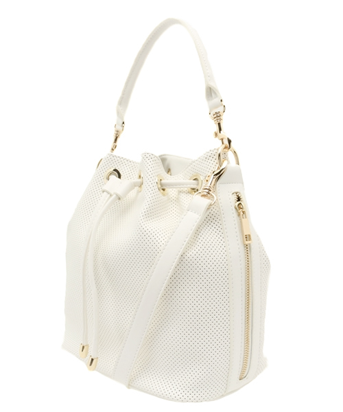 Khaju(カージュ)の「Khaju:ドローストリングバッグ(ショルダーバッグ・レディース・ブラック/シルバー/ホワイト・ONE SIZE)」の12枚目の写真