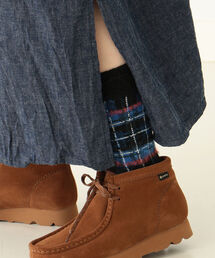 BEAMS BOY / シャギー タータン チェック ソックス 22FW