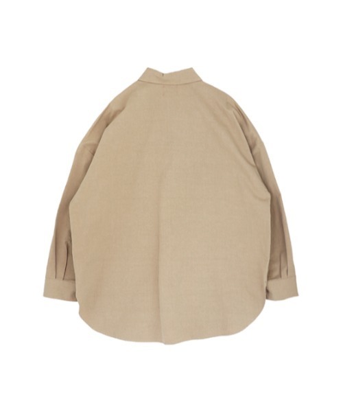 AMAIL（アマイル）の「Bulky cotton shirt（シャツ/ブラウス・レディース・ピンク/アイボリー/ベージュ・FREE）」の17枚目の写真