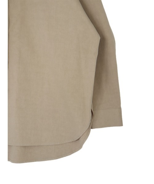 AMAIL（アマイル）の「Bulky cotton shirt（シャツ/ブラウス・レディース・ピンク/アイボリー/ベージュ・FREE）」の19枚目の写真