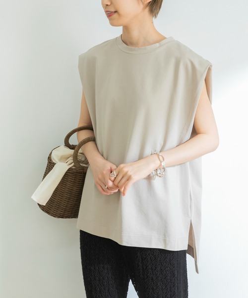 Pachman ノースリーブチュニック ベージュ URBAN RESEARCH（アーバンリサーチ）の「ノースリーブチュニック