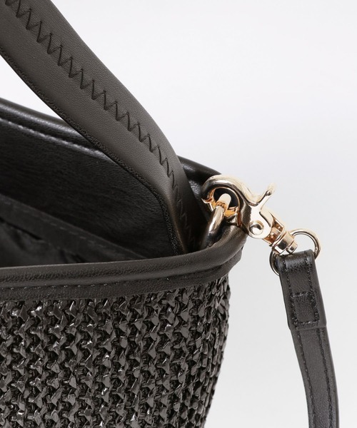 ITEMS URBANRESEARCH（アイテムズ アーバンリサーチ）の「ザツザイミニショルダー（ショルダーバッグ・レディース・ブラウン/ベージュ/ブラック・-）」の21枚目の写真