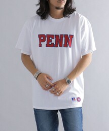 Russell Athletic | 【SHIPS別注】RUSSELL ATHLETIC: カレッジ プリント Tシャツ(Tシャツ/カットソー)