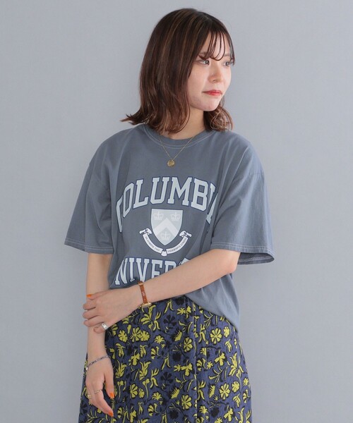 Russell Athletic(ラッセルアスレティック)の「【SHIPS別注】RUSSELL ATHLETIC: カレッジ プリント Tシャツ(Tシャツ/カットソー・メンズ・ホワイト/ネイビー/グレー/オフホワイト・SMALL/MEDIUM/LARGE)」の8枚目の写真
