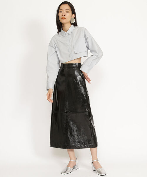 Ray BEAMS(レイビームス)の「Ray BEAMS / ビッグ サークル プレート イヤリング(イヤリング・レディース・シルバー/ゴールド・ONE SIZE)」の4枚目の写真