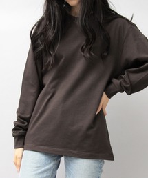8.8オンス オーガニックコットン ロングスリーブTシャツ