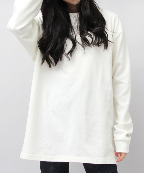 United Athle(ユナイテッドアスレ)の「8.8オンス オーガニックコットン ロングスリーブTシャツ(Tシャツ/カットソー・メンズ・ブラック/オフホワイト/ブルー・M/L/XL)」の10枚目の写真