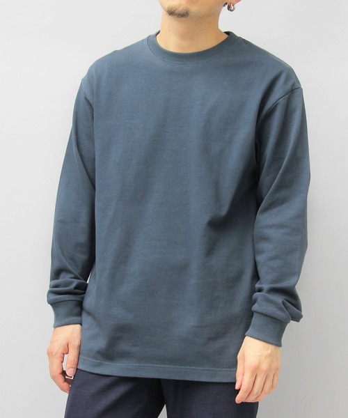 United Athle(ユナイテッドアスレ)の「8.8オンス オーガニックコットン ロングスリーブTシャツ(Tシャツ/カットソー・メンズ・ブラック/オフホワイト/ブルー・M/L/XL)」の21枚目の写真