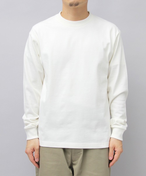 United Athle(ユナイテッドアスレ)の「8.8オンス オーガニックコットン ロングスリーブTシャツ(Tシャツ/カットソー・メンズ・ブラック/オフホワイト/ブルー・M/L/XL)」の22枚目の写真