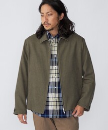 SHIPS | SHIPS: ウールライク ヘリンボーン ジップ ブルゾン(ブルゾン)