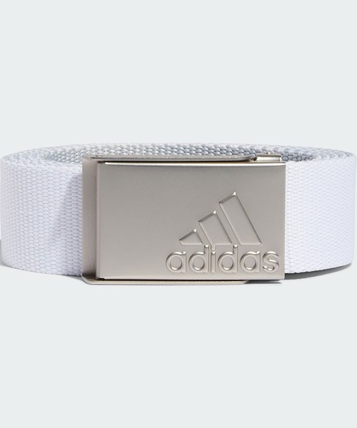 adidas(アディダス)の「ユニバーサル ウェビングベルト【adidas Golf/アディダスゴルフ】(ベルト・メンズ・ホワイト・MEDIUM)」の1枚目の写真