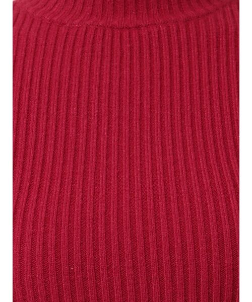 EMODA（エモダ）の「ハイネッククロップニット（ニット/セーター・レディース・ホワイト/ブラック/レッド/ブルー・FREE）」の10枚目の写真