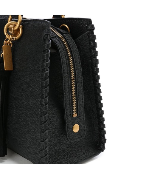 Guess（ゲス）の「KAOMA Satchel（ハンドバッグ・レディース・ブラック/ブラウン/ストーン・ONE SIZE）」の14枚目の写真