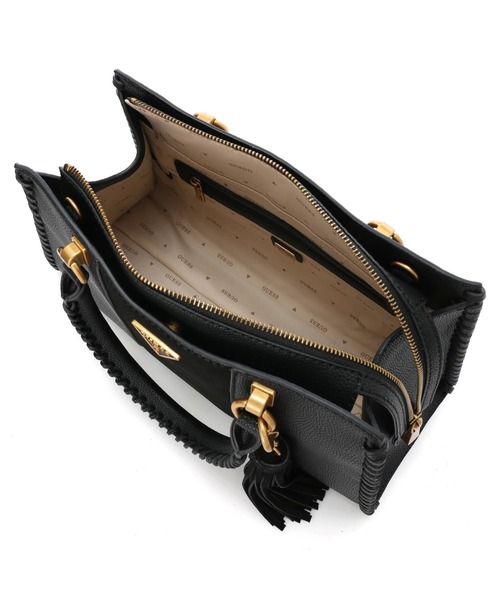 Guess（ゲス）の「KAOMA Satchel（ハンドバッグ・レディース・ブラック/ブラウン/ストーン・ONE SIZE）」の16枚目の写真