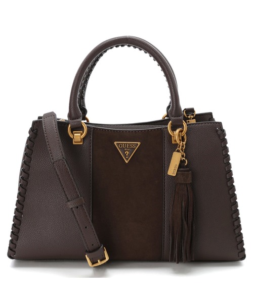 Guess（ゲス）の「KAOMA Satchel（ハンドバッグ・レディース・ブラック/ブラウン/ストーン・ONE SIZE）」の19枚目の写真