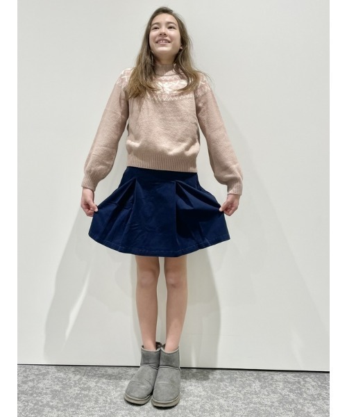 GAP(ギャップ)の「ユニフォーム スカート (キッズ)(スカート・キッズ・インディゴブルー/ベージュ・6/8/10/12/16/14)」の6枚目の写真