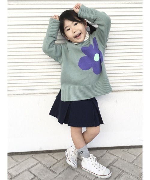 GAP(ギャップ)の「ユニフォーム スカート (キッズ)(スカート・キッズ・インディゴブルー/ベージュ・6/8/10/12/16/14)」の7枚目の写真