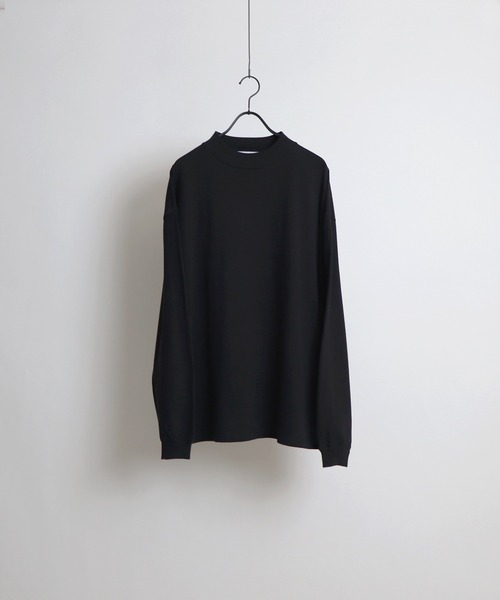 Confirm(コンファーム)の「ルーズシルエット モックネック ロンT【Confirm】(Tシャツ/カットソー・メンズ・ホワイト/チャコールグレー/ブラック・M/L)」の18枚目の写真