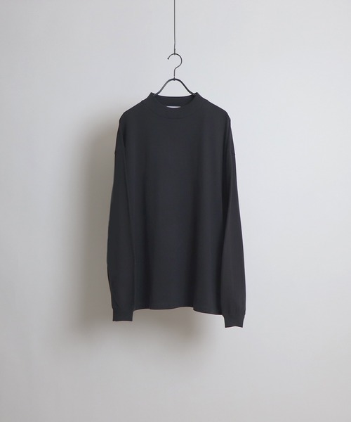Confirm(コンファーム)の「ルーズシルエット モックネック ロンT【Confirm】(Tシャツ/カットソー・メンズ・ホワイト/チャコールグレー/ブラック・M/L)」の19枚目の写真