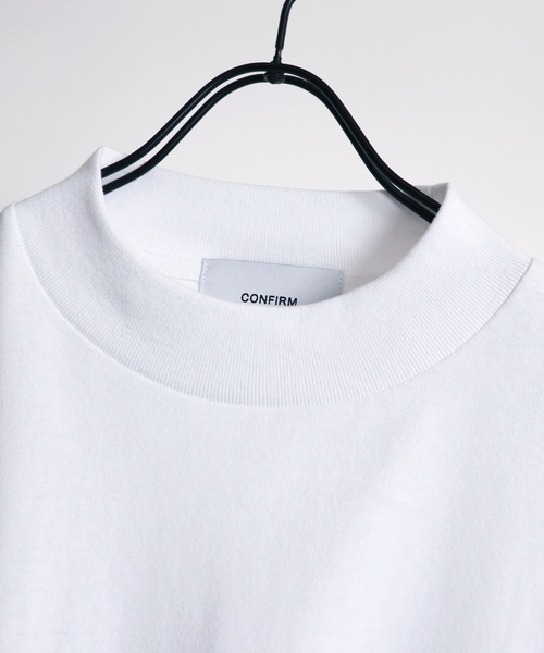 Confirm(コンファーム)の「ルーズシルエット モックネック ロンT【Confirm】(Tシャツ/カットソー・メンズ・ホワイト/チャコールグレー/ブラック・M/L)」の20枚目の写真