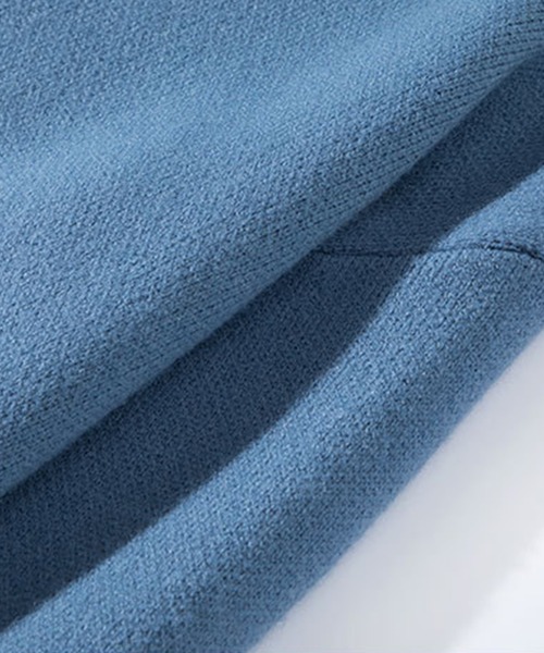 aimoha(アイモハ)の「レイヤードスタイル ニットセーター(ニット/セーター・メンズ・ブラック/ホワイト/ブルー/ピンク/ベージュ/グリーン/グレー・MEDIUM/X-LARGE/LARGE/XX-LARGE/XXX-LARGE)」の9枚目の写真