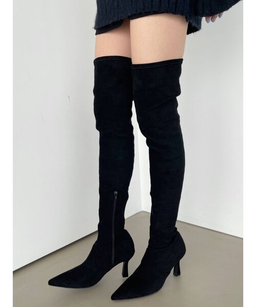 EMODA（エモダ）の「ポインテッドロングブーツ（ブーツ）」 - WEAR