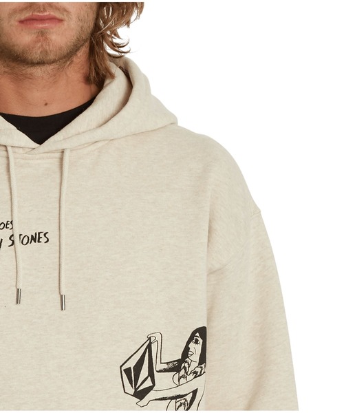 VOLCOM(ボルコム)の「【VOLCOM】FA BOB MOLLEMA PO(パーカー・メンズ・ホワイト系・LARGE/X-SMALL/X-LARGE/SMALL/MEDIUM)」の4枚目の写真