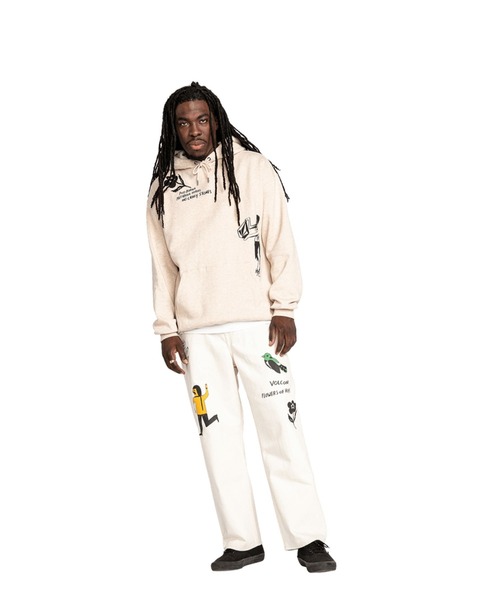 VOLCOM(ボルコム)の「【VOLCOM】FA BOB MOLLEMA PO(パーカー・メンズ・ホワイト系・LARGE/X-SMALL/X-LARGE/SMALL/MEDIUM)」の8枚目の写真